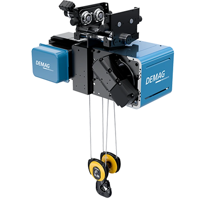 Manufacturer family reference: DEMAG DVR Wire Rope Hoists